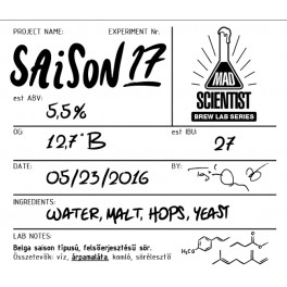 Mad Scientist - Saison 17 (0,33l)